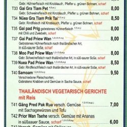China-Thai Wok - Speisekarte KW 47 erhalten.