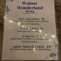 Hot Drink Menu Hot Drink Menu