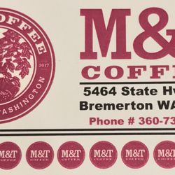 M&T Coffee - M&T Coffee stamp card. Get the 10th one free!