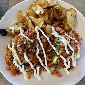 Broken Yolk Cafe - Tex mex with pulled beef - Breakfast & Brunch Near Me - Chandler, Arizona