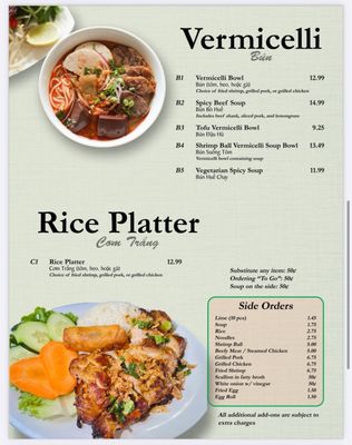 Menu photo 2 Pho Hai Houston, TX