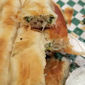 Sofra Urbana - Inside of Spinach Burek $8.99. 6/22/20 - Pizza Near Me - Fountain Valley, California Sofra Urbana - Inside of Spinach Burek $8.99. 6/22/20 - Pizza Near Me - Fountain Valley, California