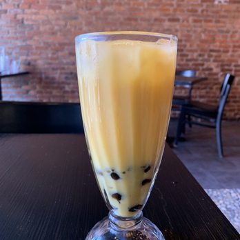 Cafe Chili - Mango bubble tea. - Thai Near Me - Brooklyn, New York