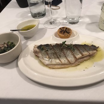 Loi Estiatorio - Branzino and Horta - Greek Near Me - New York, New York Loi Estiatorio - Branzino and Horta - Greek Near Me - New York, New York