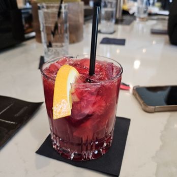 Fogo de Chão - Strawberry hibiscus caipirinha - Brazilian Near Me - Baltimore, Maryland