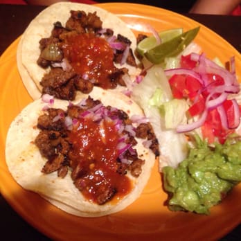 El Michoacano - 2 X Tacos El Pastor (Extremely Flavorful) guacamole bomb too! - Mexican Near Me - Fresno, California