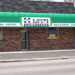Front of building