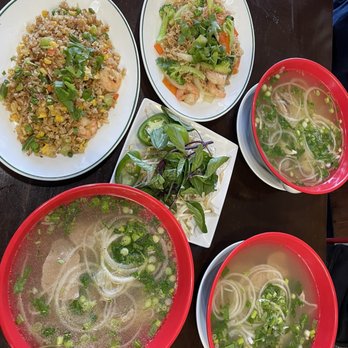 PC Pho - Pho, shrimp fried rice and shrimp fried noodles. Deliciousness! - Vietnamese Near Me - Park City, Utah
