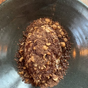The Anchorage - Keto Dessert. Ricotta with shaved chocolate and hazelnuts - New American Near Me - Greenville, South Carolina The Anchorage - Keto Dessert. Ricotta with shaved chocolate and hazelnuts - New American Near Me - Greenville, South Carolina