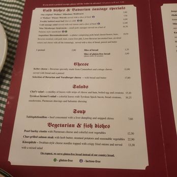 Augustiner-Keller - Starters and vegetarian - Bavarian Near Me - Munich, BY