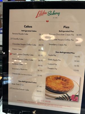Menu photo 6 Liliha Bakery Honolulu, HI Menu photo 6 Liliha Bakery Honolulu, HI