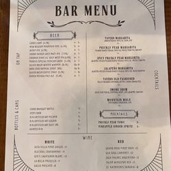 Corkscrew Tavern Pizzeria - Drink Menu