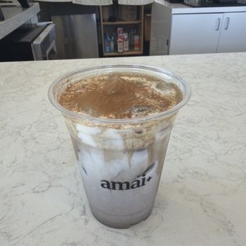 Amai Coffee - HOJICHA EINSPANNER - Coffee & Tea Near Me - Santa Monica, California