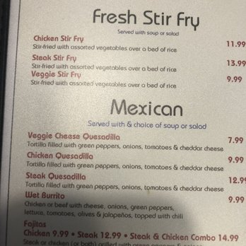 Joe Jo's Restaurant - Oriental  and Mexican menu - New American Near Me - Macomb, Michigan
