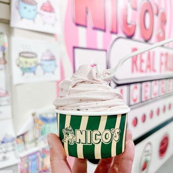 Nico's Ice Cream - Strawberry and Blueberry soft serve! - Ice Cream & Frozen Yogurt Near Me - Monterey, California Nico's Ice Cream - Strawberry and Blueberry soft serve! - Ice Cream & Frozen Yogurt Near Me - Monterey, California