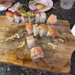 F22. Rainbow Roll at the top F22. Rainbow Roll at the top