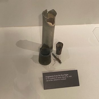 Roswell Museum - Fragments from Goddard's first liquid rocket - Museums Near Me - Roswell, New Mexico Roswell Museum - Fragments from Goddard's first liquid rocket - Museums Near Me - Roswell, New Mexico