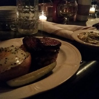 Au Cheval - Single with bacon and egg w/ side of smashed potatoes - Bars Near Me - Chicago, Illinois