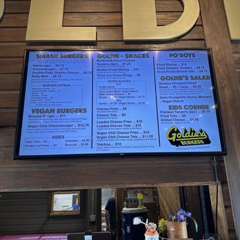 Goldie's Burgers - Menu - Salad Near Me - Gainesville, Florida