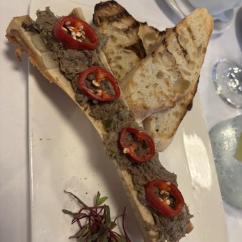 M & J Bistro - Bone marrow mmmmm! - New American Near Me - Tracy, California M & J Bistro - Bone marrow mmmmm! - New American Near Me - Tracy, California