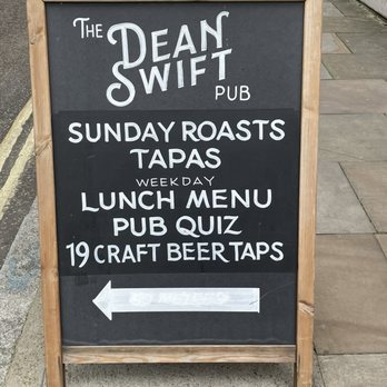 Dean Swift - Sign in the Street - Pubs Near Me - London, XGL Dean Swift - Sign in the Street - Pubs Near Me - London, XGL