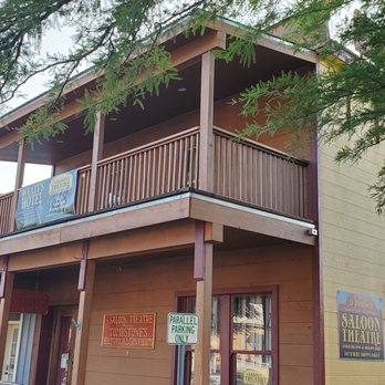 Wyatt's Hotel - The balcony for the Miss Jessy Suite - Hotels Near Me - Tombstone, Arizona