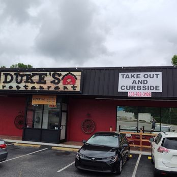Duke's Restaurant - The front of the restaurant, off country club - Breakfast & Brunch Near Me - Winston Salem, North Carolina Duke's Restaurant - The front of the restaurant, off country club - Breakfast & Brunch Near Me - Winston Salem, North Carolina