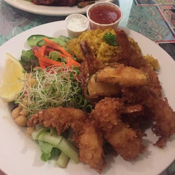 Puka Puka Kitchen - Coconut fried shrimp - Asian Fusion Near Me - Hilo, Hawaii Puka Puka Kitchen - Coconut fried shrimp - Asian Fusion Near Me - Hilo, Hawaii