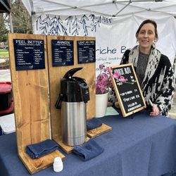 Vancouver Farmer's Market - The Broth Goddess Herself!