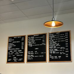 Big O Bagels - Menu