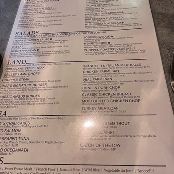 Chez Henry's - Menu - New American Near Me - Delray Beach, Florida Chez Henry's - Menu - New American Near Me - Delray Beach, Florida