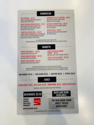Menu photo 2 Jax Fish Fry Jacksonville, FL Menu photo 2 Jax Fish Fry Jacksonville, FL