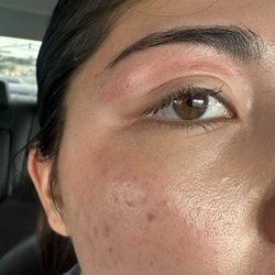 Angel's Nail Salon - eyebrow ouch.