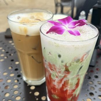 Urth Caffe - Strawberry matcha Honey Vanilla Latté Large - Coffee & Tea Near Me - Laguna Beach, California Urth Caffe - Strawberry matcha Honey Vanilla Latté Large - Coffee & Tea Near Me - Laguna Beach, California