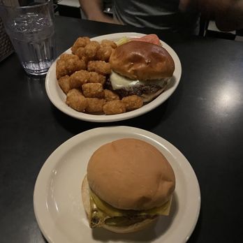 The 5 Point Café - The Dick Burger and tater tots - Dive Bars Near Me - Seattle, Washington