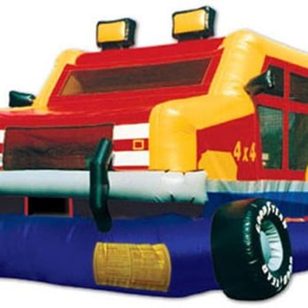 Inflatable Adventures - Monster Truck Moon bounce - Party Supplies Near Me - Toms River, New Jersey