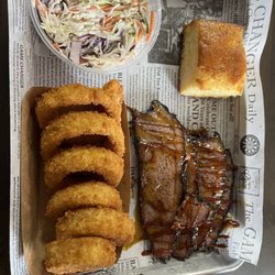 Big Belly Que - Brisket Plate