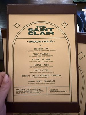 Menu photo 3 The Saint Clair Montclair, NJ
