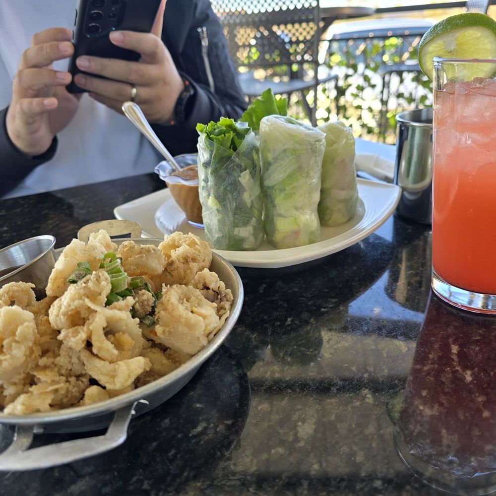 Noy’S Tuk Tuk Thai Oro Valley - Calamari, Spring roll, Strawberry Lemonade - Thai Near Me - Oro Valley, Arizona