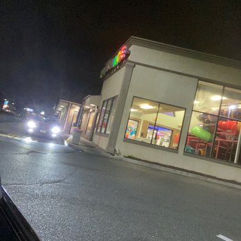 McDonald's - the front of a restaurant at night - Burgers Near Me - Old Bridge, New Jersey