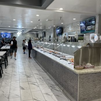Dimassi's Mediterranean Buffet - Food line - Mediterranean Near Me - Anaheim, California