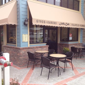 Jaffa Cafe - Outside with seating! - Middle Eastern Near Me - Arroyo Grande, California
