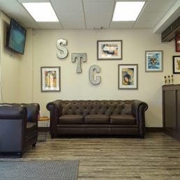 Comfy seats for a waiting area. TVs to keep you entertained! Comfy seats for a waiting area. TVs to keep you entertained!
