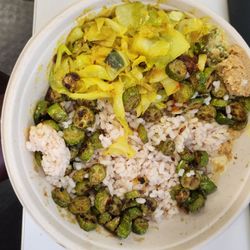 Chayakada Cafe - Happy lunch Friday for veggies, rice bowl, $13.99 before tax 6/20/25