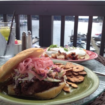 Devoted Kiss Cafe - Brisket special and pancetta and ham biscuits and gravy - Breakfast & Brunch Near Me - Gig Harbor, Washington