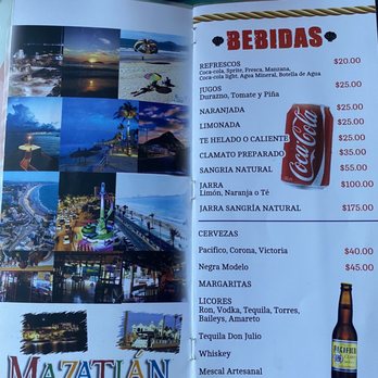 Mario's Mariscos - Menu - Seafood Near Me - San Miguel de Allende, GUA