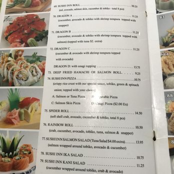Sushi Inn - Maki. Menu - Sushi Bars Near Me - Toronto, Ontario