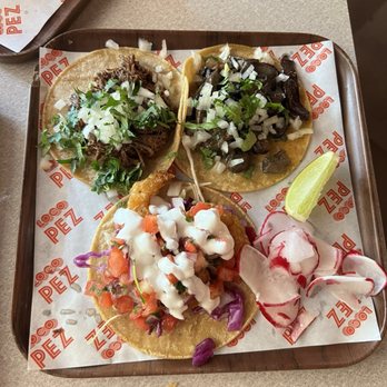 Loco Pez - Mushroom, steak and al pastor tacos - Mexican Near Me - Philadelphia, Pennsylvania Loco Pez - Mushroom, steak and al pastor tacos - Mexican Near Me - Philadelphia, Pennsylvania