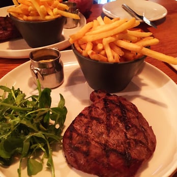 Porter & Rye - Late night menu: fillet steak, béarnaise and truffle fries - Steakhouses Near Me - Glasgow, GLG