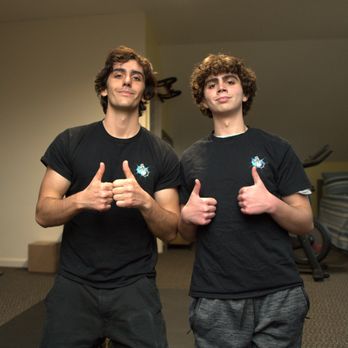 The Junk Heroes - My brother and I showing you our company shirts - Junk Removal & Hauling Near Me The Junk Heroes - My brother and I showing you our company shirts - Junk Removal & Hauling Near Me